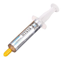 Thermal Paste - Θερμοαγώγιμη Πάστα για CPU VGA LED Chipset syringe  HY610 gold thermal grease syringe 2g (Κωδ. 1-SRP0002)