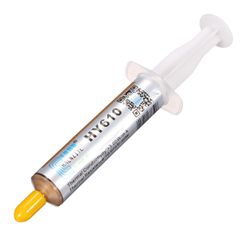 Thermal Paste - Θερμοαγώγιμη Πάστα για CPU VGA LED Chipset syringe HY610 gold thermal grease syringe 2g (Κωδ. 1-SRP0002)
