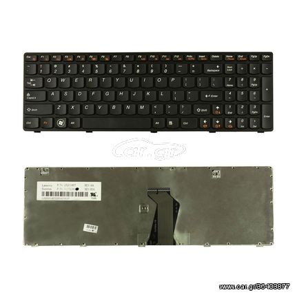 Πληκτρολόγιο Ελληνικό-Greek Laptop Keyboard IBM Lenovo Ideapad  g585 20137 Q25201894 T4G8-GRE (Κωδ.40282GR)