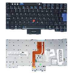 Πληκτρολόγιο-Keyboard Laptop IBM Lenovo Lenovo ThinkPad X61 Laptop KS-90D0 Teclado 42T3534 42T3502 42T3436 (Κωδ.40553US)