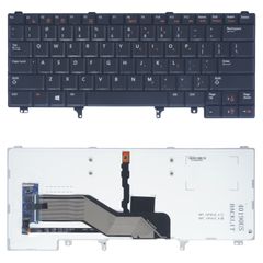 Πληκτρολόγιο Laptop Dell Latitude E6420 E6440 E5420 E5420M E5430 XT3 E6320 E6220 E6230 E6420 E6330 E6430 E6420 E6330 E6320 E6420ATG E6430ATG E6430S E5430 E6430 0T7WJ UK VERSION BLACK KEYBOARD(Κωδ.4019
