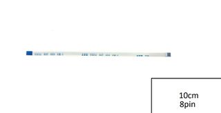 Καλωδιοταινία - FFC flex flat cable Acer Aspire 3630 5520 4752 4752G 8 pin length 10cm ribbon touchpad (1-FFC0022)