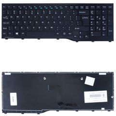 Πληκτρολόγιο - Laptop Keyboard για Fujitsu Siemens Lifebook A552 AH552 CP612624-01 AEFS6U01010 US Glossy Black ( Κωδ.40567US )