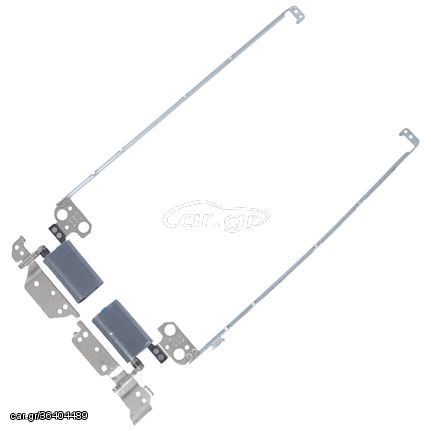 Μεντεσέδες - Hinges Bracket Set GRAY - Dell Inspiron 11 3000 3168 3169 3179 3185 2-in-1 Hinge Kit - Left and Right (Κωδ.1-HNG0369)