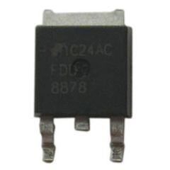 N-Channel MOSFET - Fairchild FDD8878, FDU8878  chip for laptop - Ολοκληρωμένο τσιπ φορητού υπολογιστή (Κωδ.1-CHIP0068)