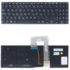 Πληκτρολόγιο Ελληνικό - Greek Laptop Keyboard για Asus VivoBook Flip 15 TP510UA TP510UQ 0KNB0-5631US00 AEBKKU00070 SN6570BL5 90NB0GB1-R31US0 GR No Frame Backlight Black ( Κωδ.40595GRBACKLIT )