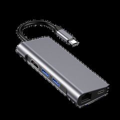 HW-TC39 7-In-1 Type C Docking Station For Laptop PC Mate Book iPhone Macbook ot1 (Κωδ. 1-DOCK001)