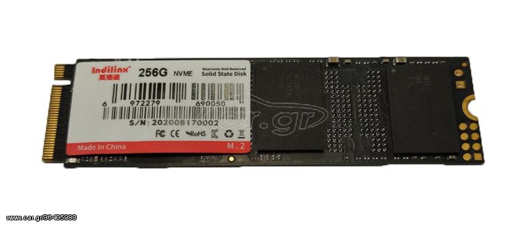 M.2 Solid State Drive NVMe pci-e 2280 256GB (Κωδ. 1-M2SSD004)