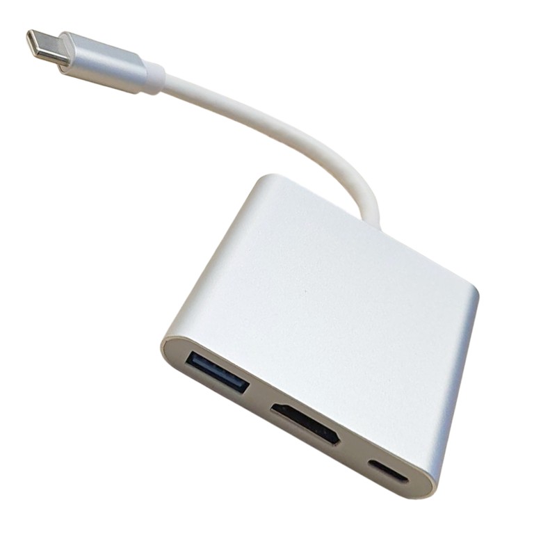 USB3.1 Type-C to HDMI+USB 3.0+Type-C (Κωδ. 1-DOCK010)