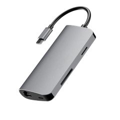 8-in-1 USB C Hub Portable Type C USB 3.0 SD TF Card Reader (Κωδ. 1-DOCK015)