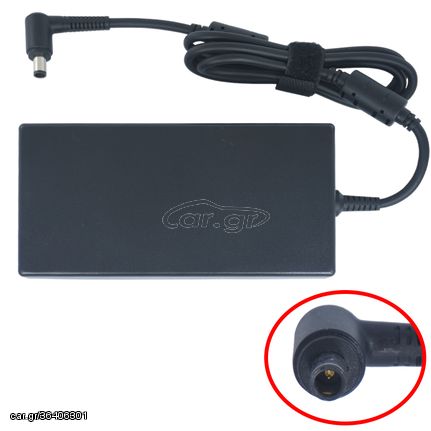 Τροφοδοτικό Laptop - AC Adapter Φορτιστής  MSI GT62VR GT72 2PC GT72 Dominator Pro Series 19.5V 11.8A 230W ADP-230EB T size connector 7.4*5.0mm - OEM Υψηλής Ποιότητας (Κωδ.60219)