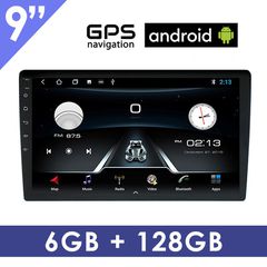 6GB 9" ιντσών Android οθόνη αυτοκινήτου με GPS (ηχοσύστημα WI-FI Youtube USB 2DIN MP3 MP5 Bluetooth Mirrorlink 4x60W Universal) K8026