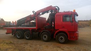 Γερανοί - Φορτηγά Με Γερανό MAN 2004 fassi F800 XP28+L214-thumb-3