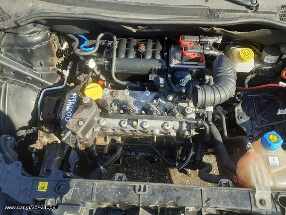 ΚΙΝΗΤΗΡΑΣ FIAT GRANDE PUNTO 1.4cc 95PS ΚΩΔ.ΚΙΝ.199A6000 ΜΟΝΤΕΛΟ 2005-2012 