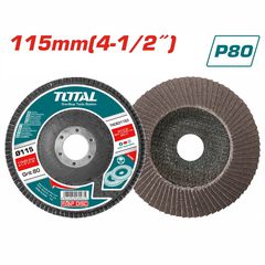 Πολύπτερο γυαλίσματος μετάλλου / ΙΝΟΧ TOTAL 115mm P80 ( TAC631153 )