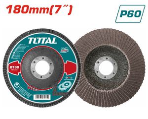 Πολύπτερο γυαλίσματος μετάλλου / ΙΝΟΧ TOTAL 180mm P60 ( TAC631802 )