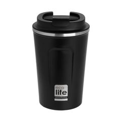 Ecolife Ποτήρι Θερμός Σκούρο Γκρι 370ml