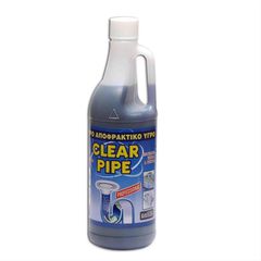 Αποφρακτικό υγρό σωληνώσεων 1lt CLEAR PIPE DAVOS