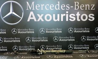 ΚΡΕΜΑΓΙΕΡΑ ΑΠΛΗ MERCEDES BENZ, C-CLASS, W204, ΚΟΜΠΛΕ ΜΕ ΗΜΙΜΠΑΡΑ, 2007-2011, **AXOURISTOS**