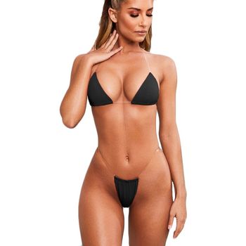 Small Silicone Swimsuit Set