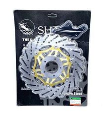 ΔΙΣΚΟΠΛΑΚΑ HONDA ASTREA SUPRA 100 300-60 5ΤΡ OVERSIZE RAC ΜΕ ANTΑΠΤΟΡΑ SHARK