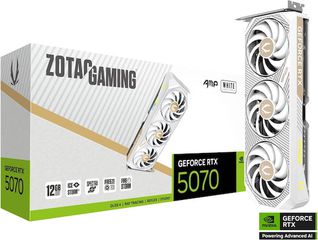 Zotac GeForce RTX 5070 12GB GDDR7 AMP White Edition ZT-B50700FQ-10P