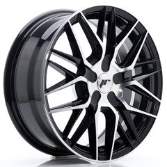 Nentoudis Tyres - JR Wheels JR28* 17x7 ET40 4x100 Gloss Black Machined Face