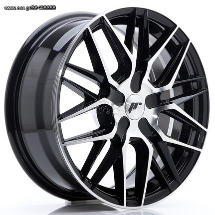 Nentoudis Tyres - JR Wheels JR28* 17x7 ET40 4x100 Gloss Black Machined Face