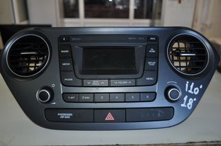 HYUNDAI i10 '16-'19 //  ΚΟΝΣΟΛΑ ΜΕ ΧΕΙΡΙΣΤΗΡΙΑ ΚΛΙΜΑΤΙΣΜΟΥ