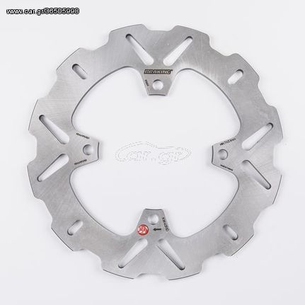 Δισκόπλακα BRAKING Πίσω Μαργαρίτα KW40RID Για Kawasaki Z750 -Z1000