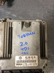 VW touran 2.0TDI BKD 140HP 03G906016BQ 0281011906 EDC16U1 ΕΓΚΕΦΑΛΟΣ ΚΙΝΗΤΗΡΑ ΕΤΟΙΜΟΣ ΠΡΟΣ ΤΟΠΟΘΕΤΗΣΗ