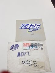 ΑΥΤΟΚΟΛΛΗΤΟ YAMAHA YZ426F                                  5JG-2163G-00-00