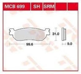 ΤΑΚΑΚΙΑ MCB699 CRYPTON TRW LUCAS ΓΕΡΜΑΝΙΑΣ F275