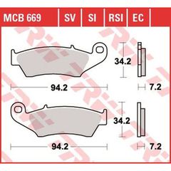 ΤΑΚΑΚΙΑ MCB669 TRW LUCAS ΓΕΡΜΑΝΙΑΣ F185
