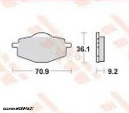 ΤΑΚΑΚΙΑ MCB539EC TRW LUCAS ΓΕΡΜΑΝΙΑΣ F101