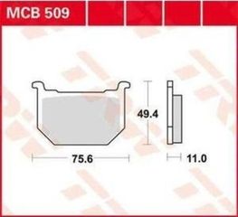 ΤΑΚΑΚΙΑ MCB509 TRW LUCAS ΓΕΡΜΑΝΙΑΣ F51