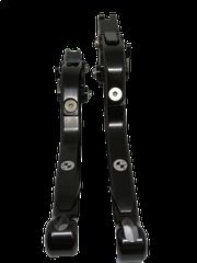 ΜΑΝΕΤΕΣ R1200GS ADVENTURE 2006 2013 ΣΠΑΣΤΕΣ ΡΥΘΜΙΖΟΜΕΝΕΣ ΜΑΥΡΕΣ ΜΕ LOGO B1 B2