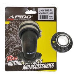 ΛΑΙΜΟΙ ΚΑΡΜΠΥΡΑΤΕΡ UNIVERSAL, ΜΕ ΜΟΥΦΑ ΡΥΘΜ/ΝΟΙ 28mm APIDO RACING - (ΤΑΙ)