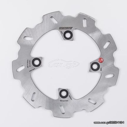 Δισκόπλακα BRAKING Πίσω Μαργαρίτα KW30RID Για Kawasaki Z750 - Z1000 04 - 06