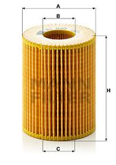 Φίλτρο λαδιού MANN-FILTER HU820x