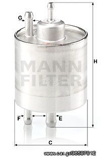 Φίλτρο καυσίμου MANN-FILTER WK7111