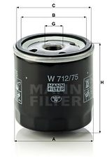 Φίλτρο λαδιού MANN-FILTER W71275