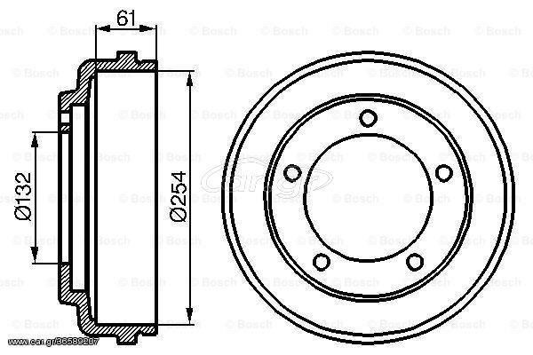 Ταμπούρο BOSCH 0986477048