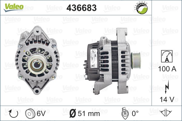 VALEO ΔΥΝΑΜΟ OPEL