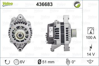 VALEO ΔΥΝΑΜΟ OPEL