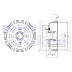 Ταμπούρο DELPHI BF468