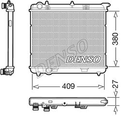 Ψυγείο, ψύξη κινητήρα DENSO DRM21024