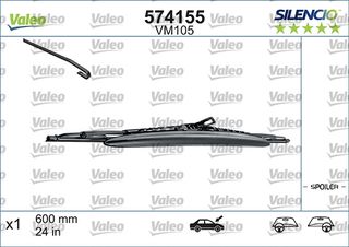 VALEO Silencio ΜΑΚΤΡΟ ΥΑΛΟΚΑΘΑΡΙΣΤΗΡΑ
