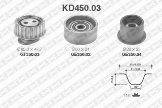 Σετ οδοντωτού ιμάντα SNR KD45003