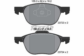 TEXTAR (1082 00/16479) ΔΙΣΚΟΦΡΕΝΑ FORD